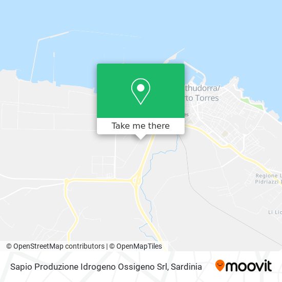 Sapio Produzione Idrogeno Ossigeno Srl map