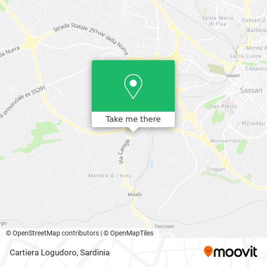 Cartiera Logudoro map