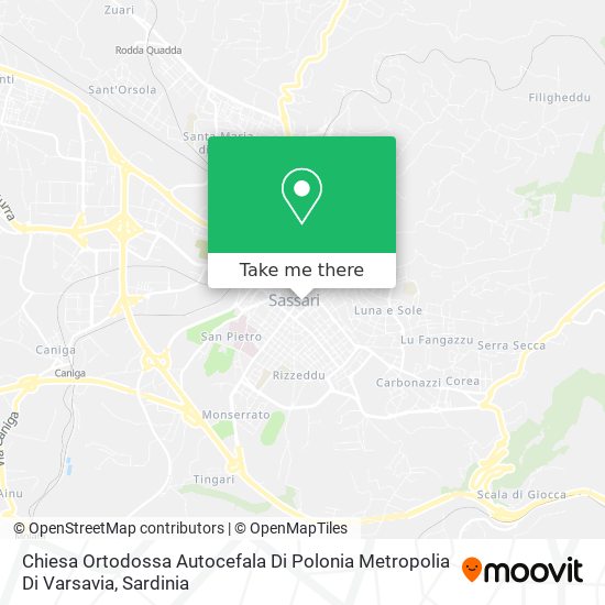 Chiesa Ortodossa Autocefala Di Polonia Metropolia Di Varsavia map