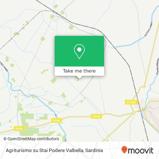 Agriturismo su Stai Podere Valbella map