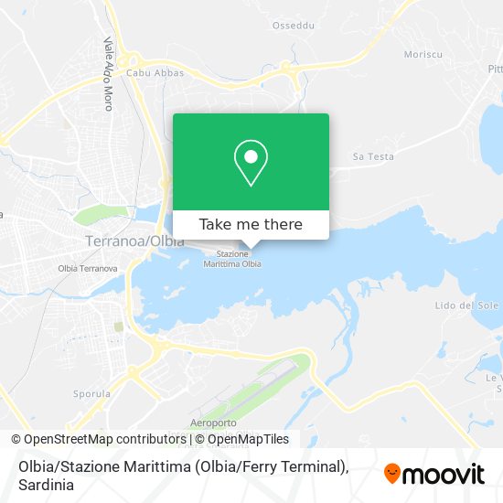 Olbia / Stazione Marittima (Olbia / Ferry Terminal) map