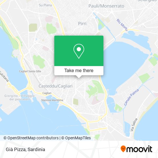 Già Pizza map