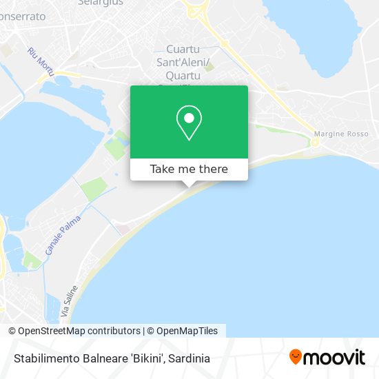 Stabilimento Balneare 'Bikini' map