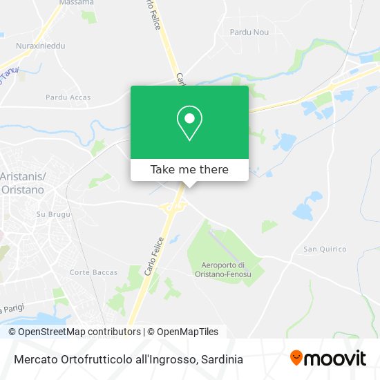Mercato Ortofrutticolo all'Ingrosso map
