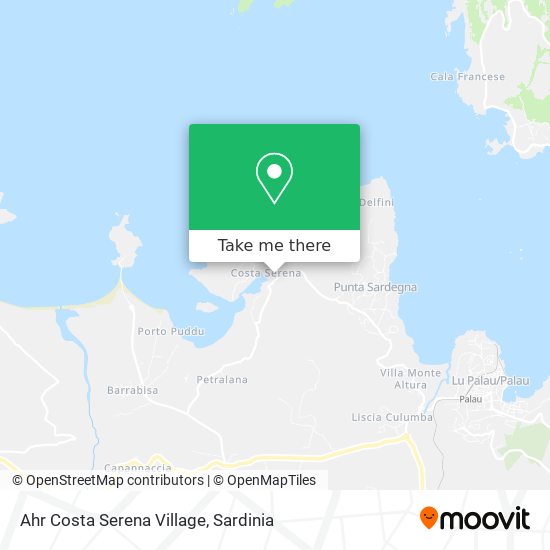 Ahr Costa Serena Village map