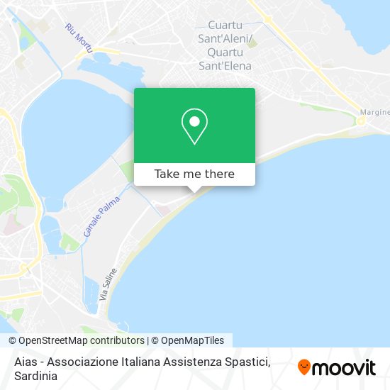 Aias - Associazione Italiana Assistenza Spastici map