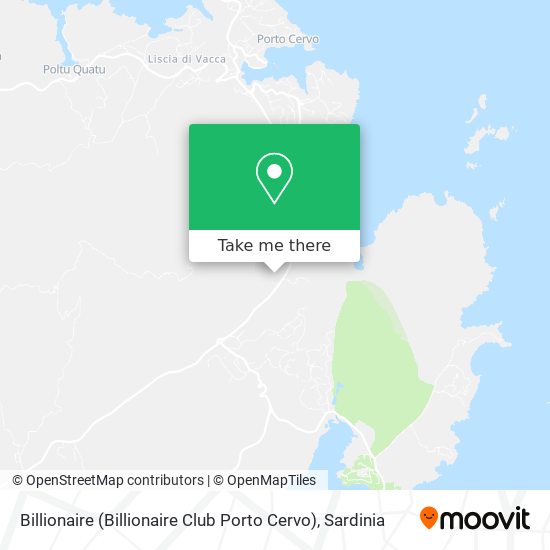 Billionaire (Billionaire Club Porto Cervo) map