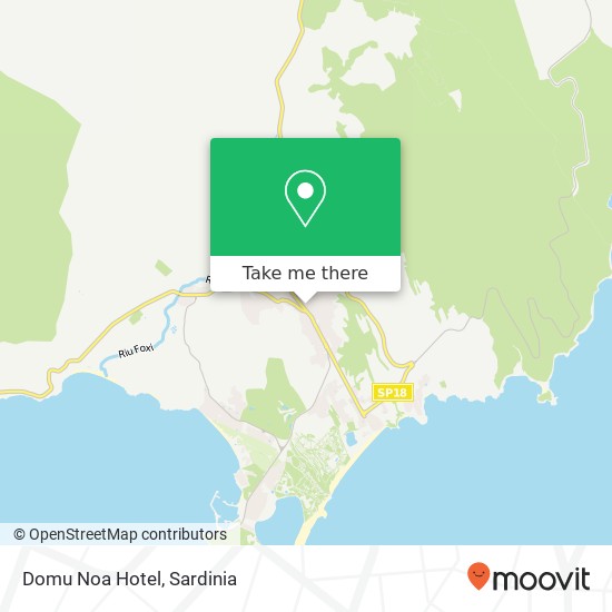 Domu Noa Hotel map