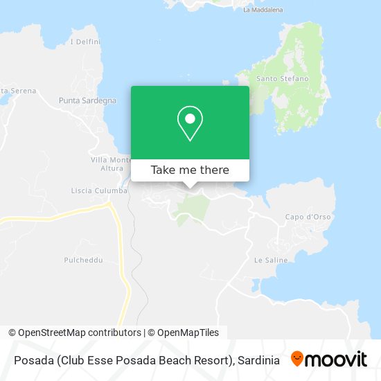 Posada (Club Esse Posada Beach Resort) map