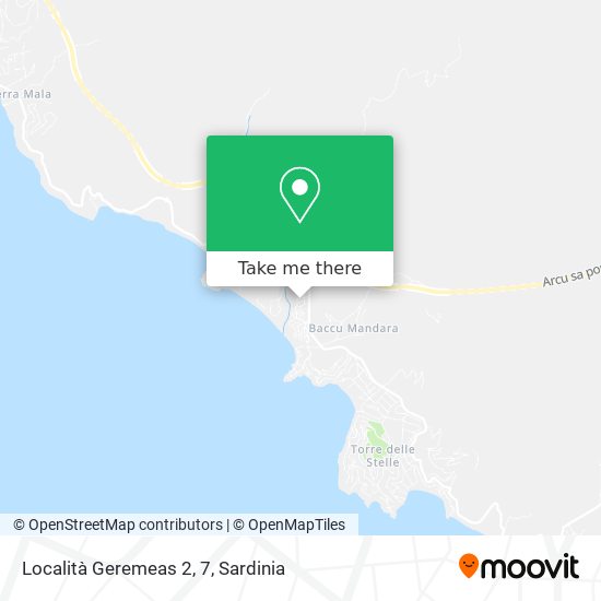 Località Geremeas 2, 7 map