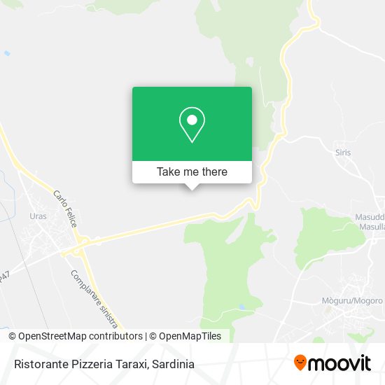 Ristorante Pizzeria Taraxi map