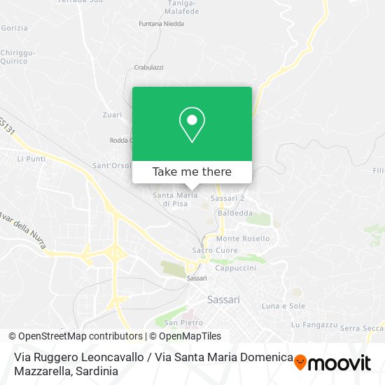 Via Ruggero Leoncavallo / Via Santa Maria Domenica Mazzarella map