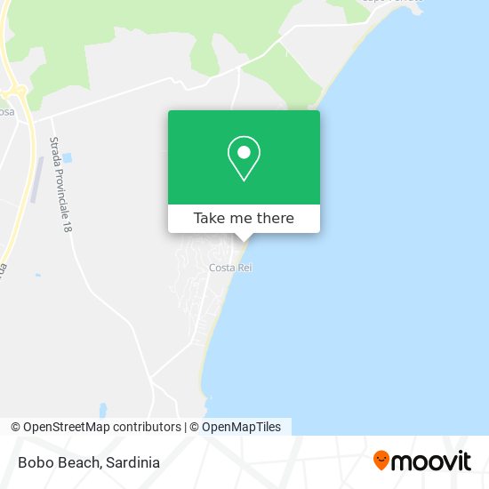 Bobo Beach map