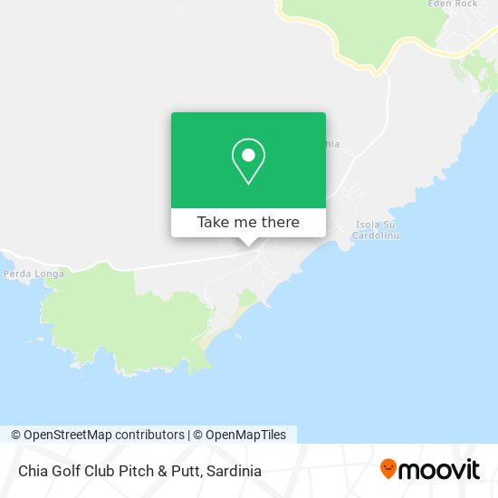 Chia Golf Club Pitch & Putt map