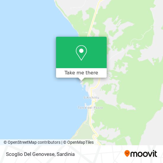 Scoglio Del Genovese map
