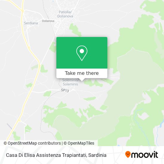 Casa Di Elisa Assistenza Trapiantati map