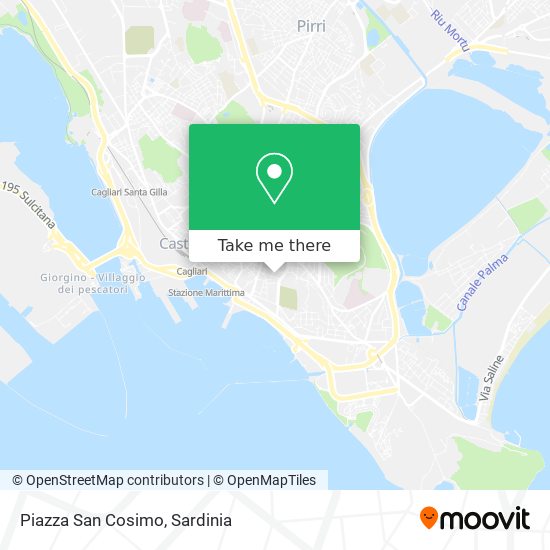 Piazza San Cosimo map