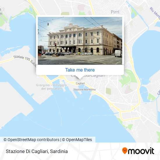 Stazione Di Cagliari map