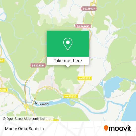 Monte Omu map