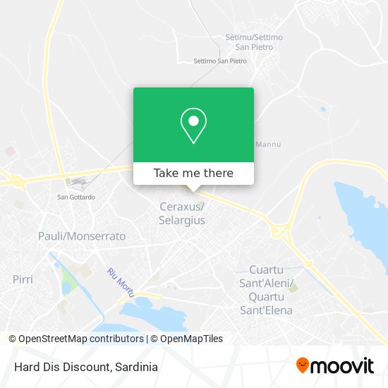 Hard Dis Discount map