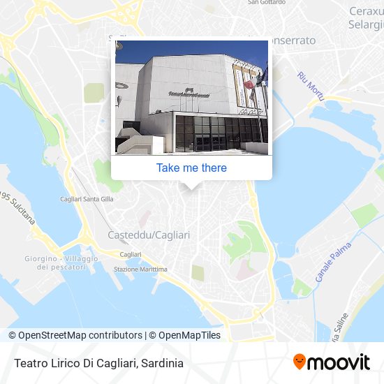 Teatro Lirico Di Cagliari map