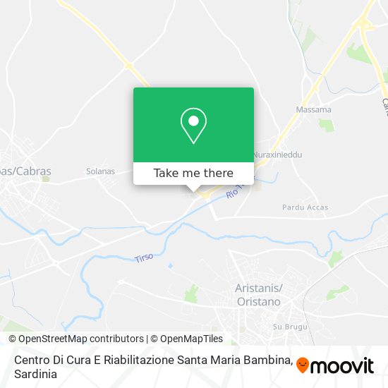 Centro Di Cura E Riabilitazione Santa Maria Bambina map