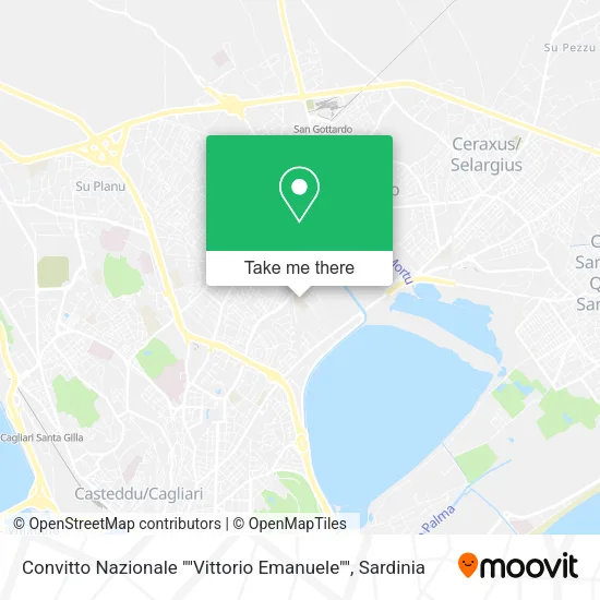 Convitto Nazionale ""Vittorio Emanuele"" map