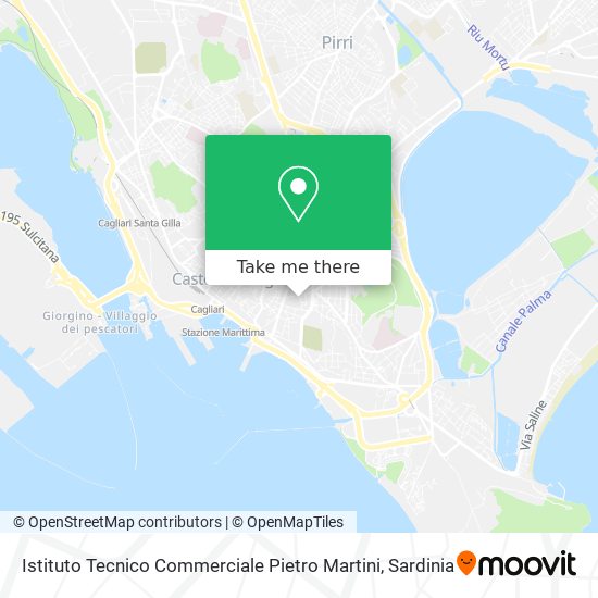 Istituto Tecnico Commerciale Pietro Martini map