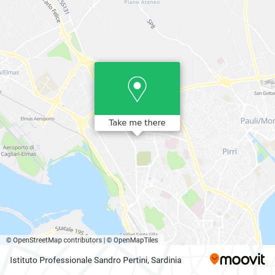 Istituto Professionale Sandro Pertini map