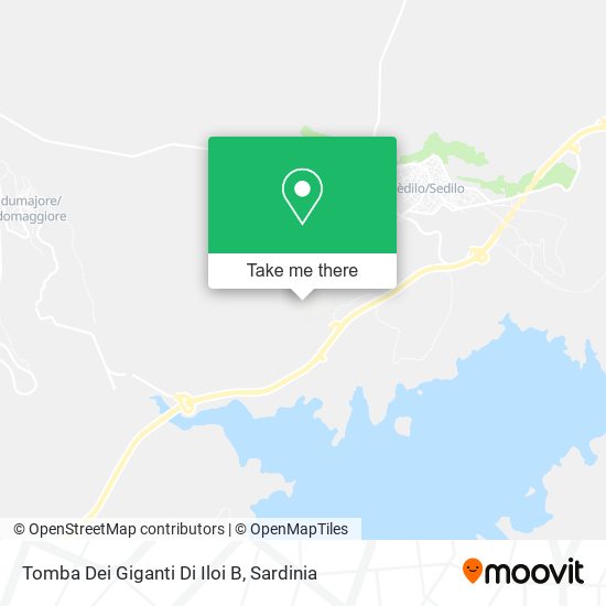 Tomba Dei Giganti Di Iloi B map