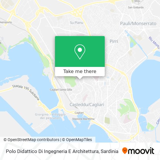 Polo Didattico Di Ingegneria E Architettura map