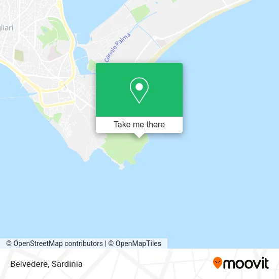 Belvedere map