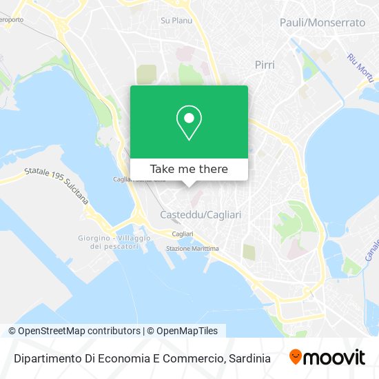 Dipartimento Di Economia E Commercio map