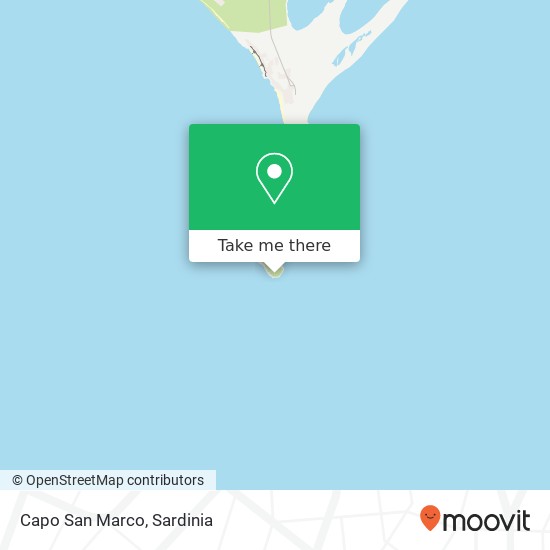 Capo San Marco map