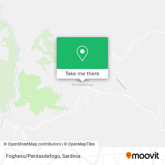 Foghesu/Perdasdefogu map