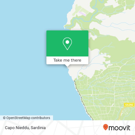 Capo Nieddu map