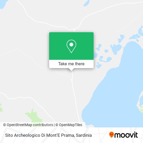 Sito Archeologico Di Mont'E Prama map