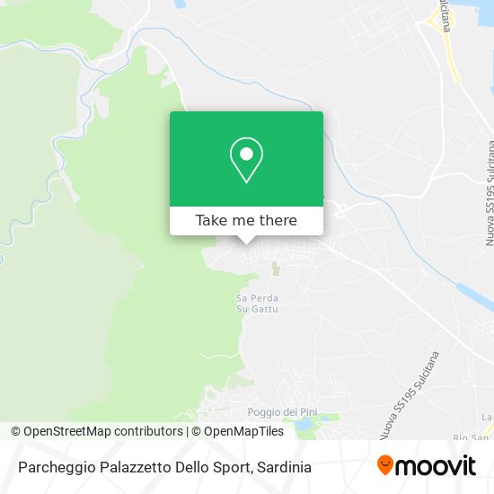 Parcheggio Palazzetto Dello Sport map