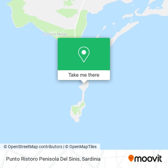 Punto Ristoro Penisola Del Sinis map