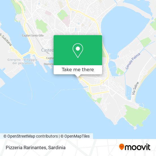 Pizzeria Rarinantes map