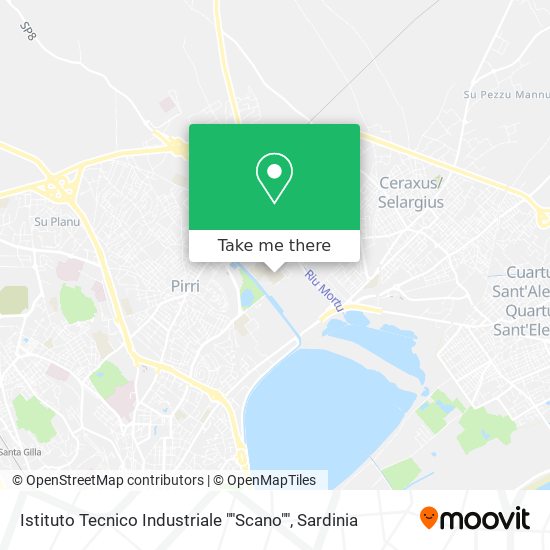 Istituto Tecnico Industriale ""Scano"" map