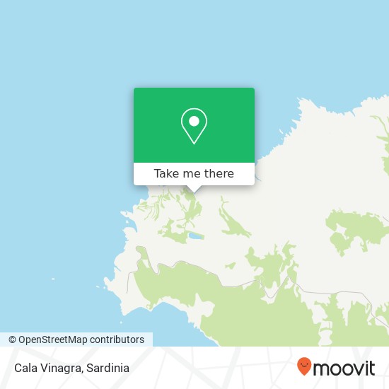 Cala Vinagra map