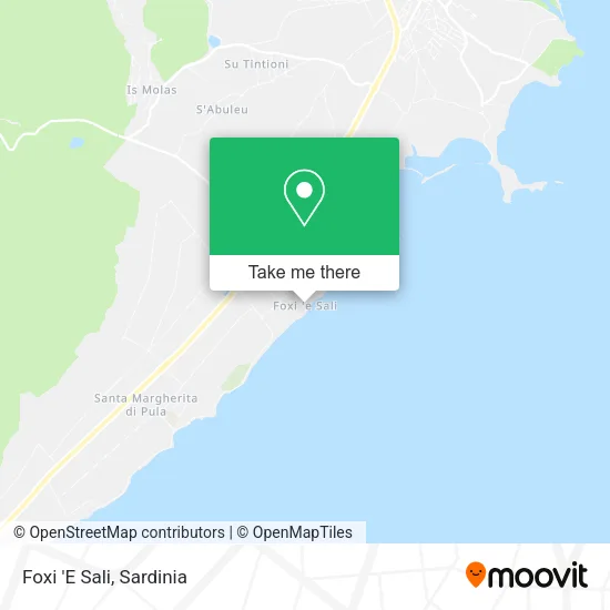 Foxi 'E Sali map