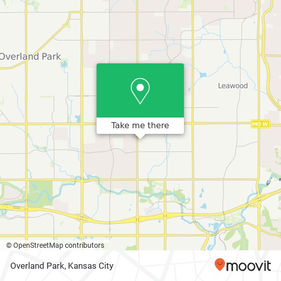 Overland Park map