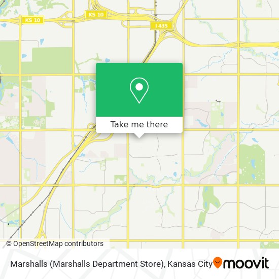 Mapa de Marshalls (Marshalls Department Store)