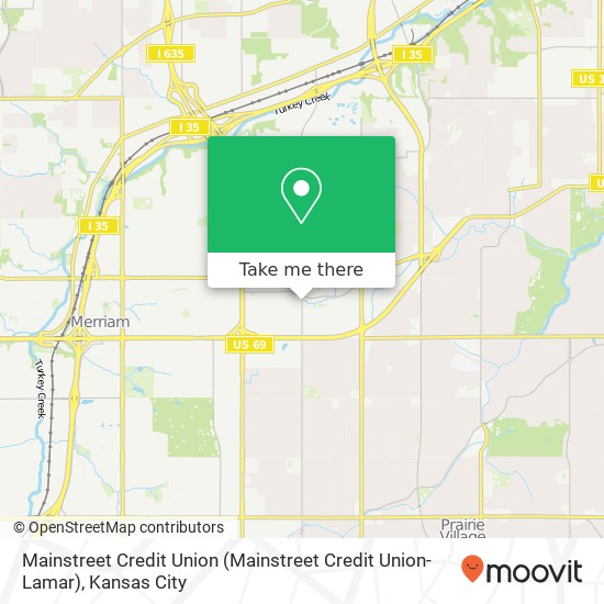 Mainstreet Credit Union map