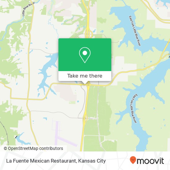 La Fuente Mexican Restaurant map