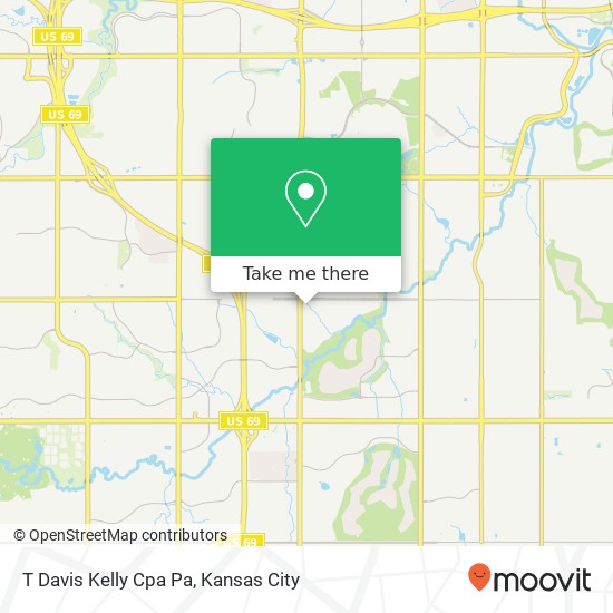 T Davis Kelly Cpa Pa map