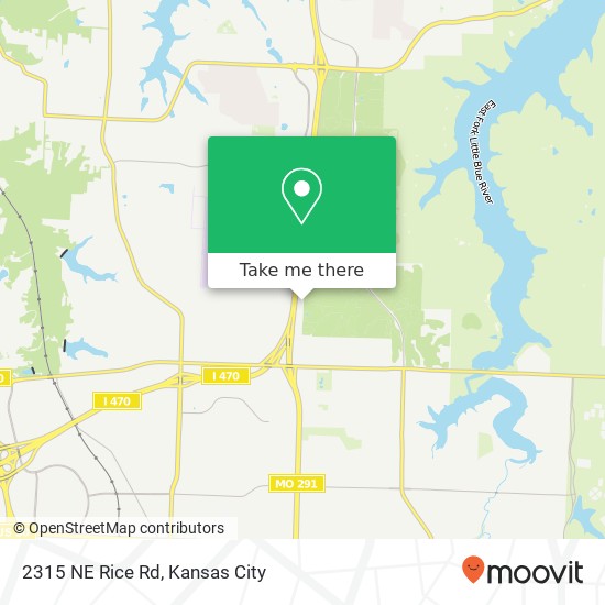 Mapa de 2315 NE Rice Rd