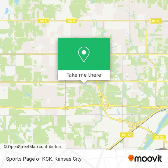 Sports Page of KCK map